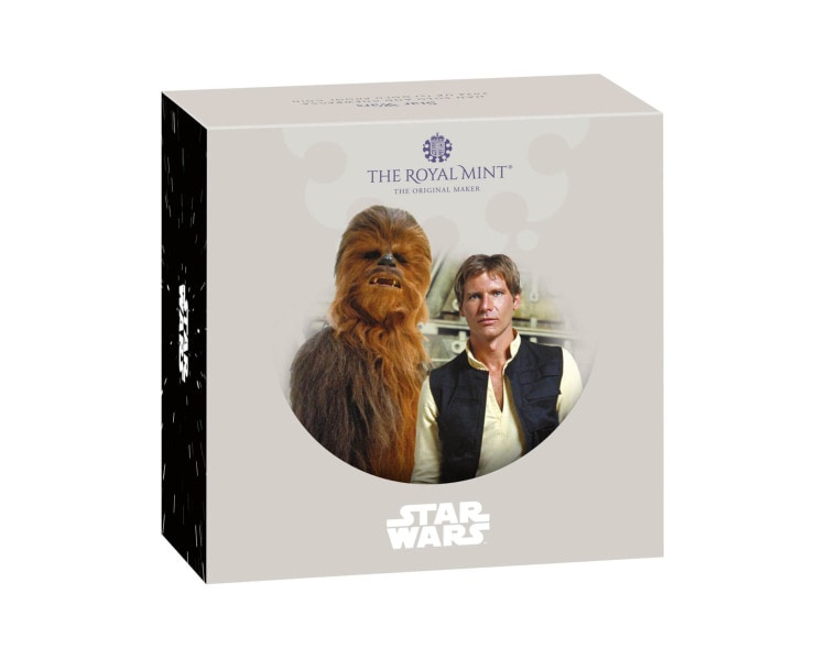 Star Wars: Han Solo and Chewbacca 1oz Proof